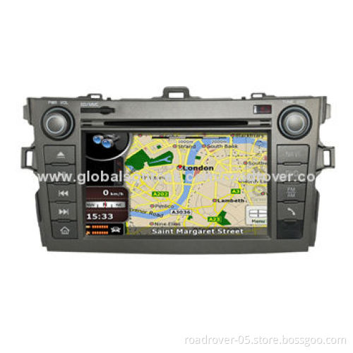 In-dash Car Multimedia System for Toyota Corolla, Supports 3G Internet